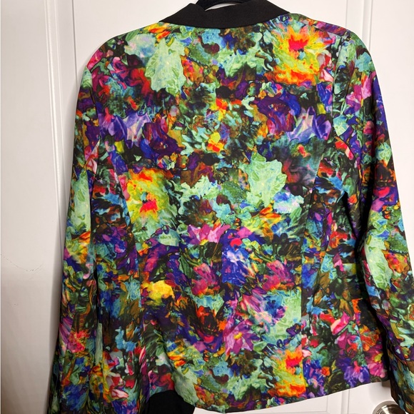 Petticoat Alley Multicolor Floral Blazer - Picture 4 of 6